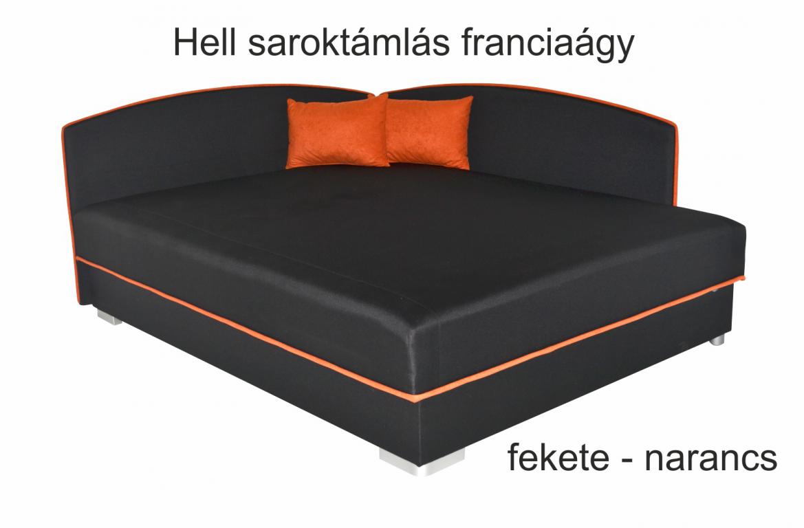 Hell saroktámlás franciaágy