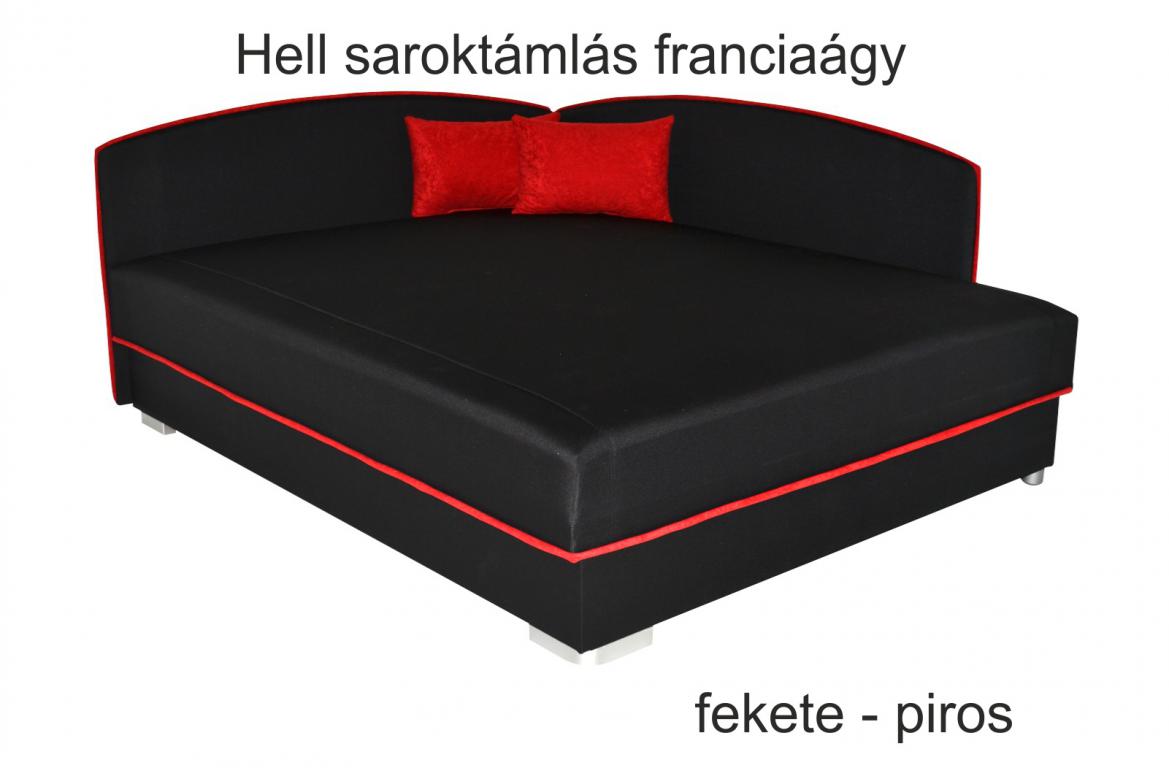 Hell saroktámlás franciaágy