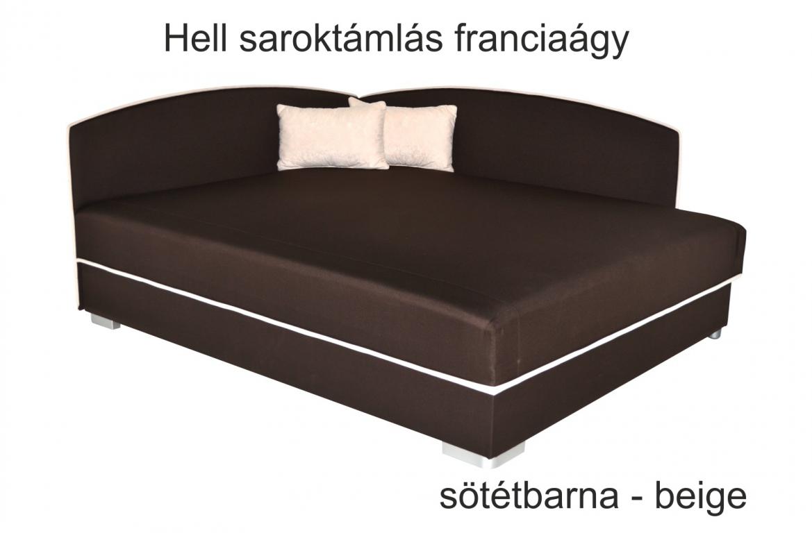 Hell saroktámlás franciaágy