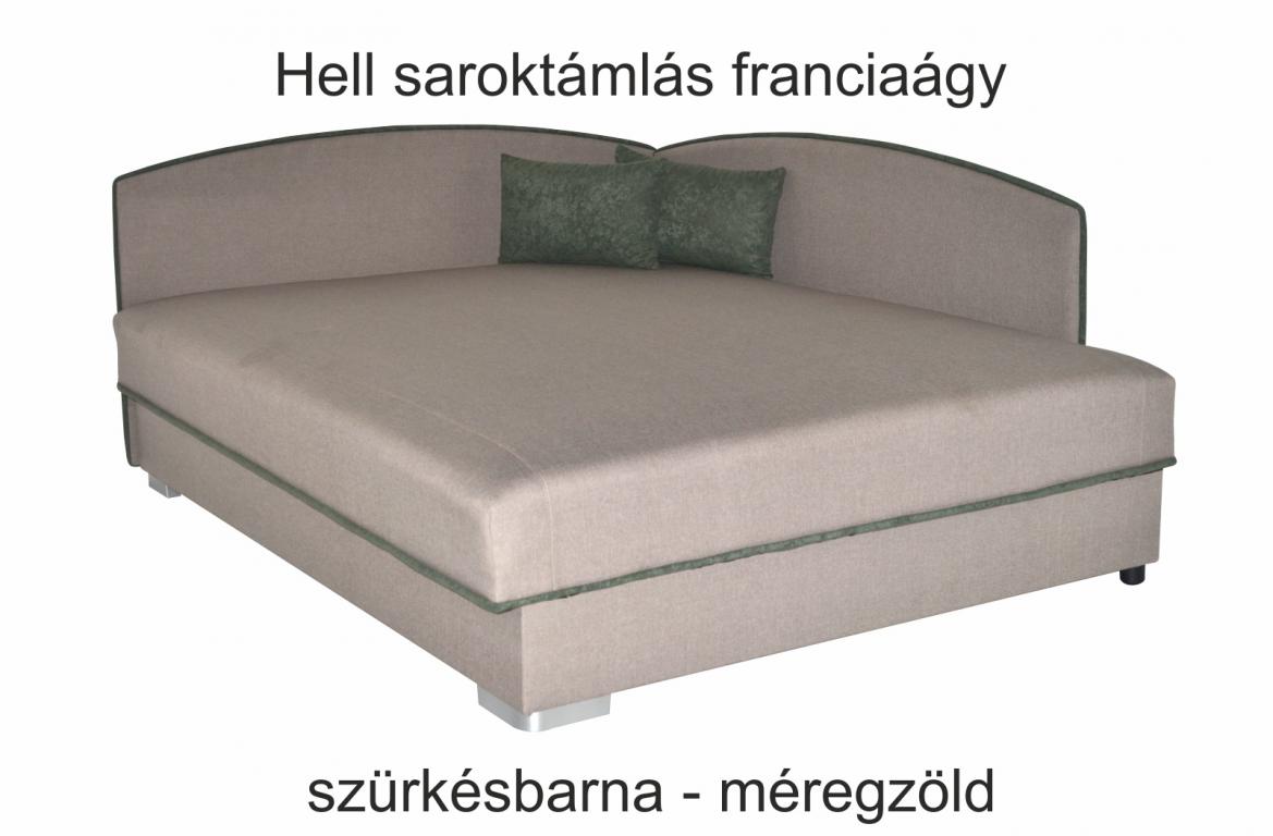 Hell saroktámlás franciaágy