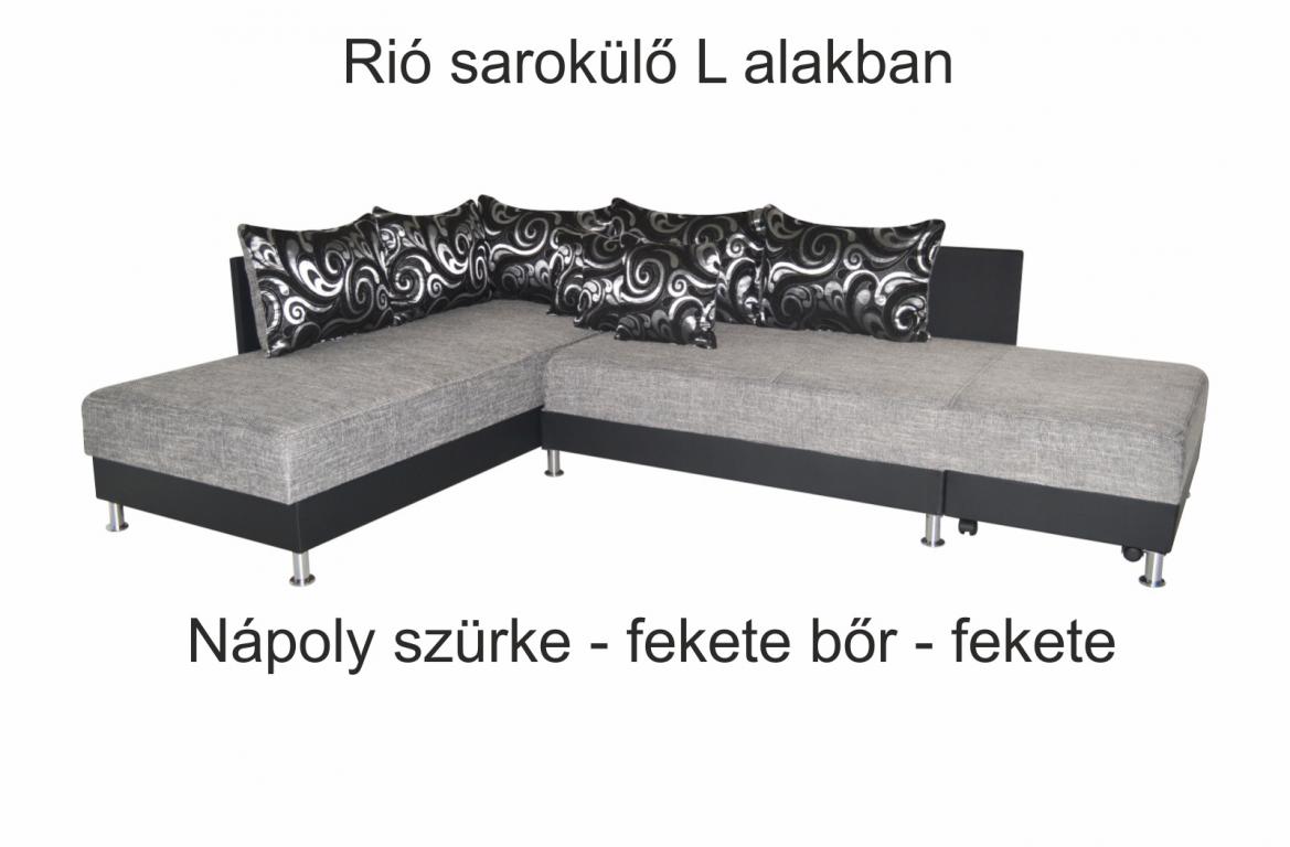 Rió sarokülő L és U alakban